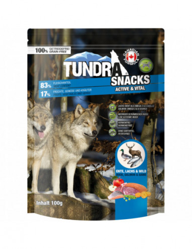 Tundra snacks anka/lax/vilt