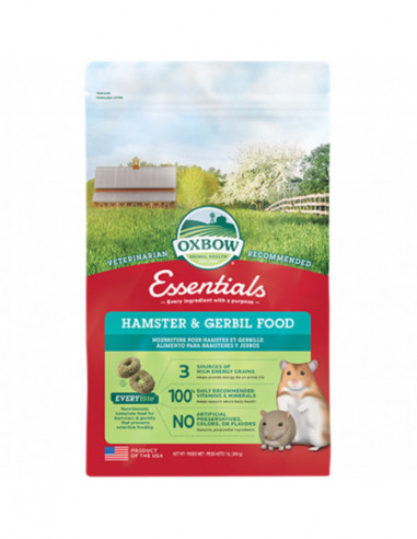454gr. Essentials hamster & gerbil food