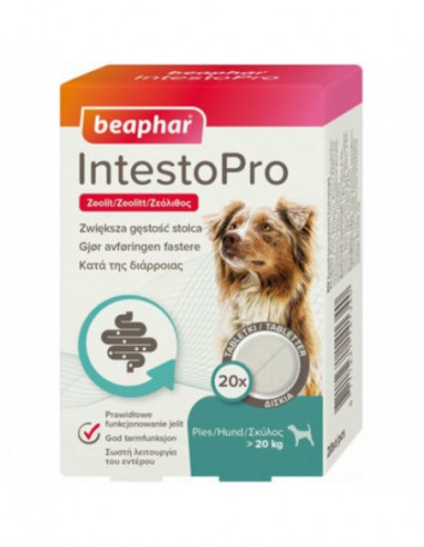 IntestoPro tabletter hund 20kg 20tabl
