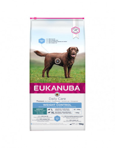 Eukanuba Dog Daily Care Large Weight Control 15 kg