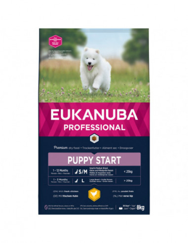 Eukanuba Dog Puppy Start 8 kg