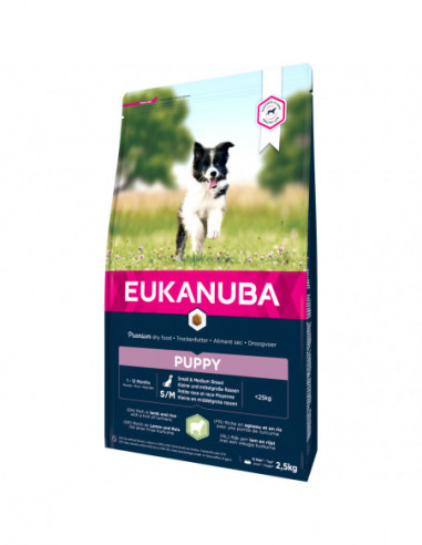 Eukanuba Dog Puppy Small / Medium Lamb & Rice