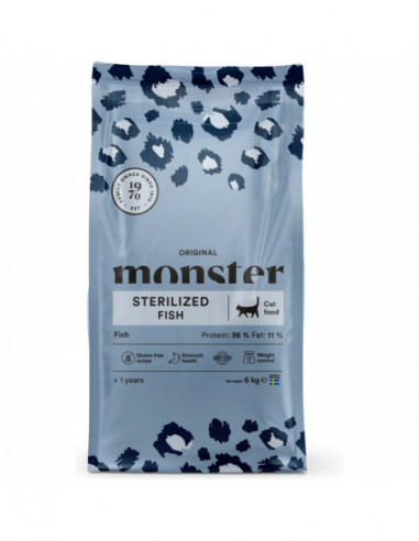 Monster Cat Original Sterilized Fish