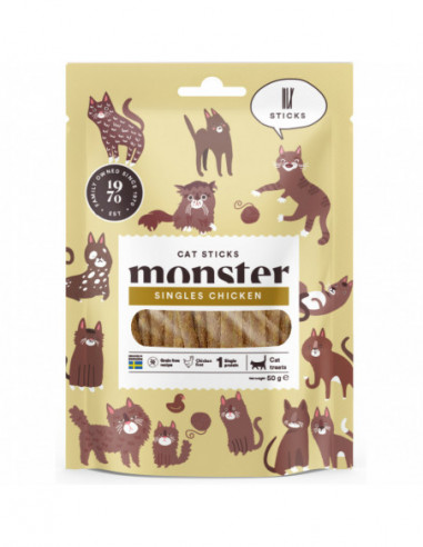 Monster Cat Sticks Chicken 50 g