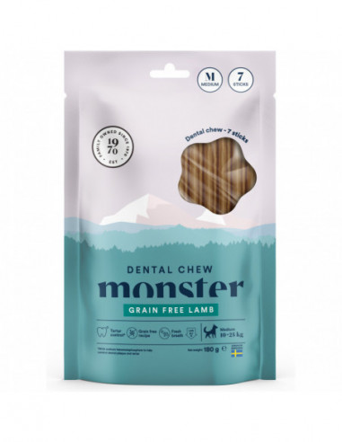 Monster Dog Dental Chew Lamb Medium Week (7st) 180 g