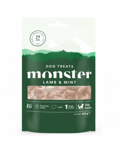 Monster Dog Treats Baked Lamb & Mint 100 g