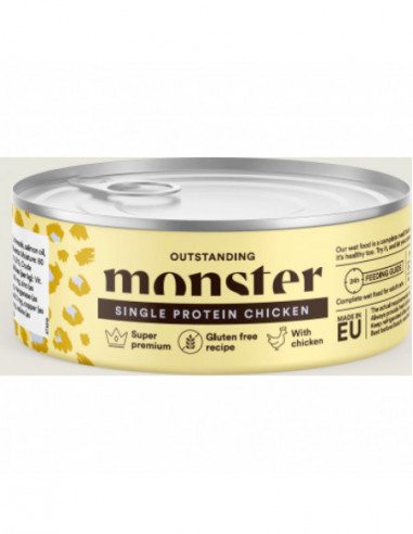 Monster Cat Adult Single Protein Chicken Can 100 g