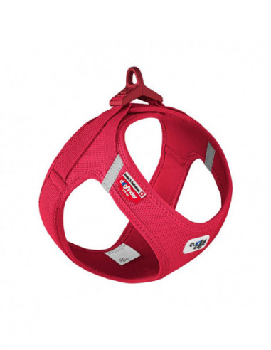 Curli Vest Clasp air-mesh red XS