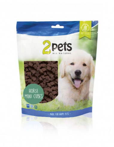 2pets Dogsnack Horse MiniCubes, 400 g