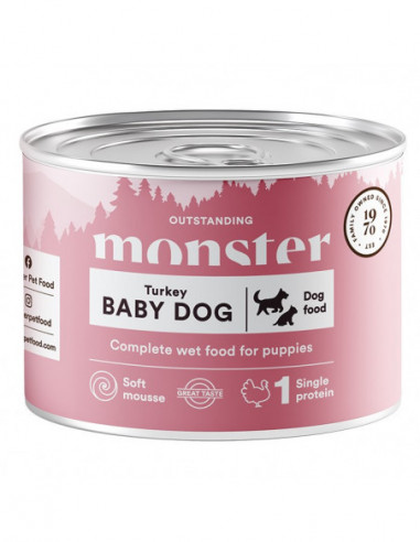 Monster Dog Baby Mousse Burk 190 g