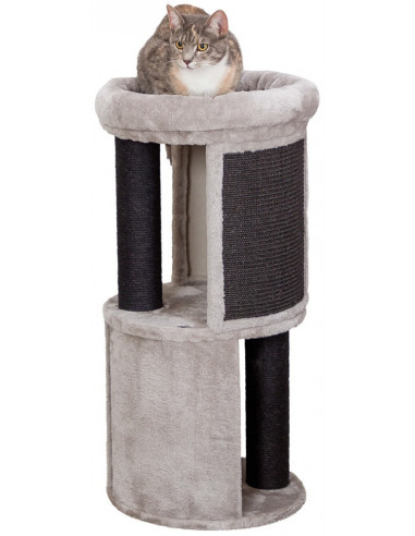 Georgia Cat Tower d.38x82 cm, grå
