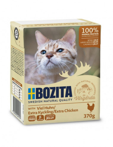 Bozita Katt Bitar i Gelé Rik på Kyckling 370 g