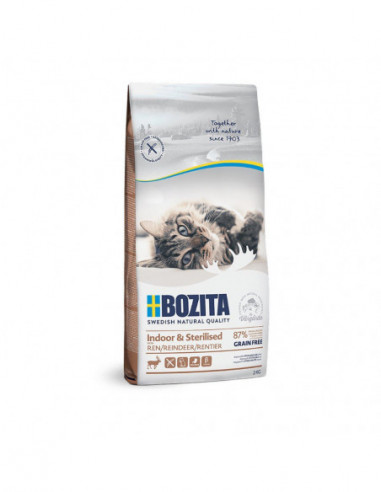 Bozita Indoor & Sterilised Grain free Reindeer