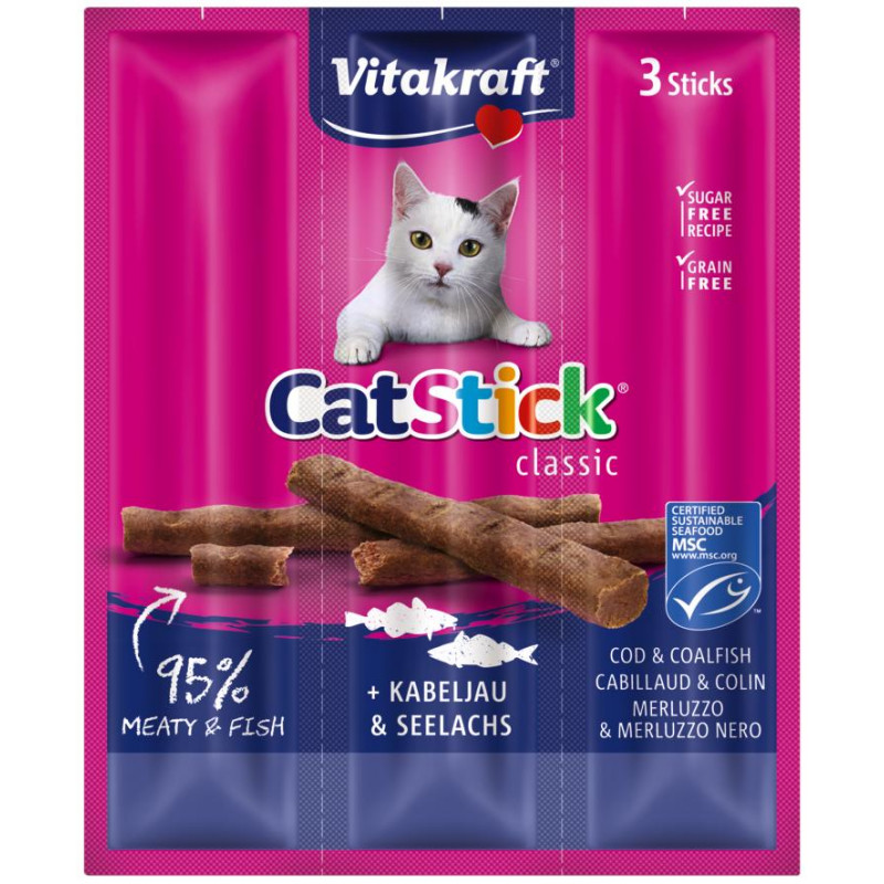 Cat Stick® med torsk/sej