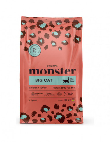 Monster Cat Original Big Cat Chicken/Turkey | 400 g |