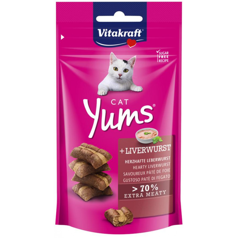 Cat Yums® med leverkorv