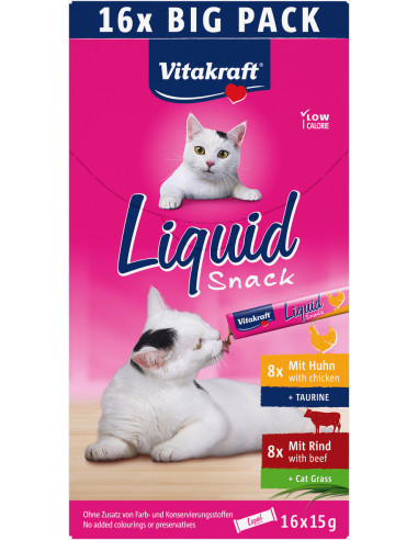 Liquid Snack Multipack 16x15g, katt