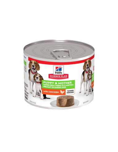 SP SP Canine Puppy&Mother Mousse Chicken 200g burk