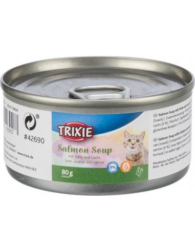 Soppa för katt Lax+L-karnitin