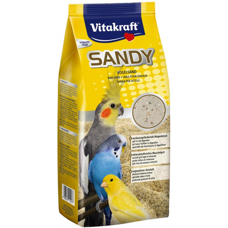Sandy fågelsand, 2.5kg