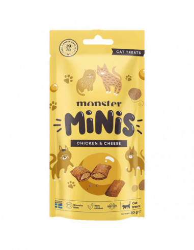 Monster Cat Minis treats Chicken 60 g