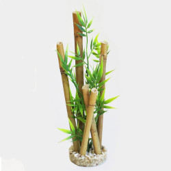 Plastväxt Zen Aqua Bamboo...