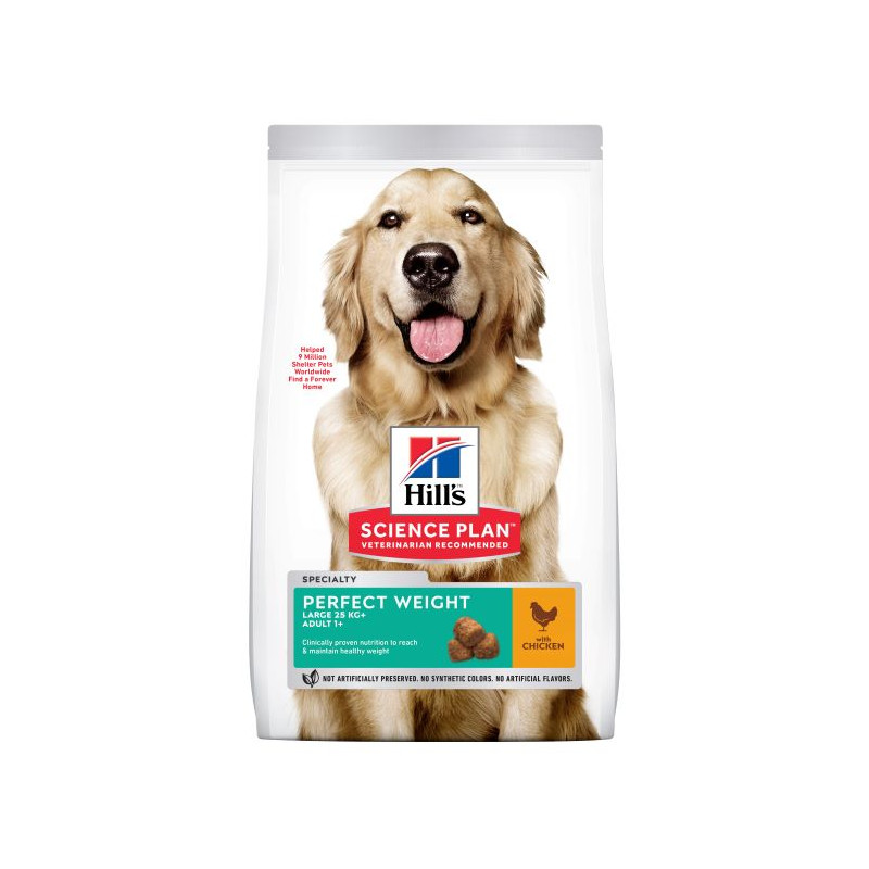 Hill´s Canine Perfect Weight Large Breed Chicken  | 12 kg |