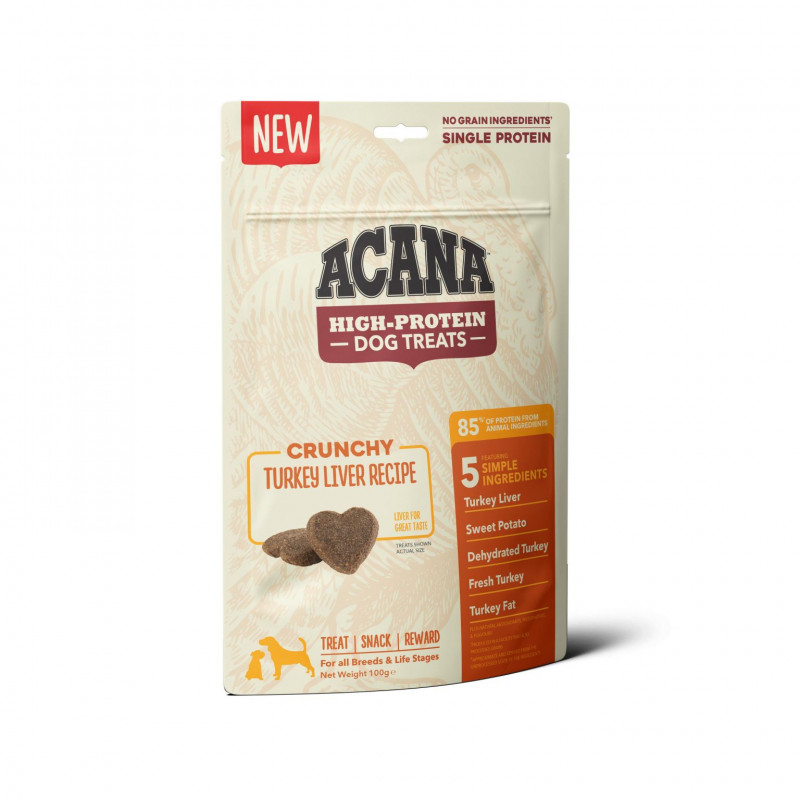 *Acana Dog Treats Crunchy Turkey 100 g