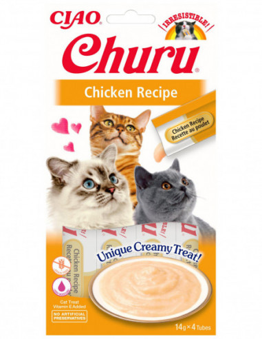 CHURU CAT CHICKEN 4ST