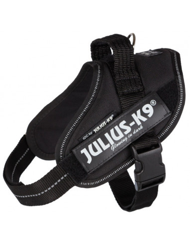 Julius-K9® IDC sele, Mini/M: 49-67 cm/22 mm, svart