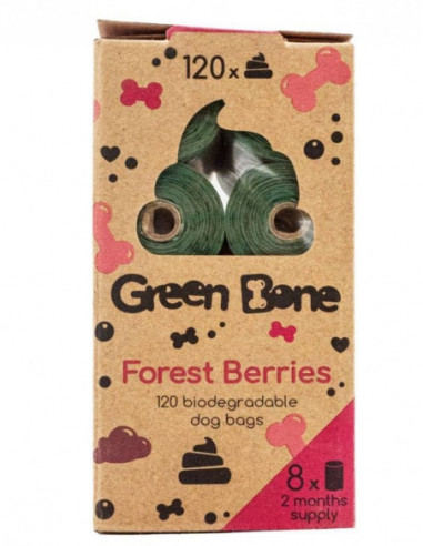 Green Bone Forest fruit 8 rullar/ 120 Påsar