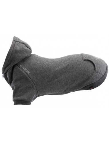 BE NORDIC Flensburg hoodie, S: 40 cm, grå