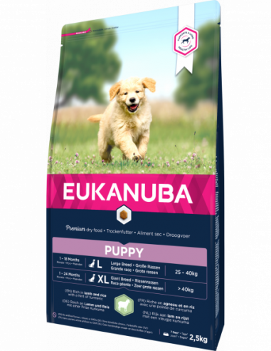 Eukanuba Puppy & Junior, Lamb & Rice