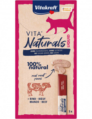 Vita Naturals® liquid snack med oxe