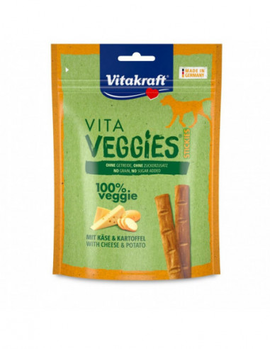 Vita Veggies Sticks Ost,80 g hund