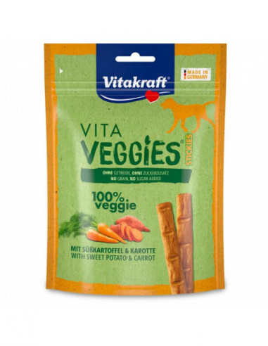 Vita Veggies Sticks söt potatis,80g hund