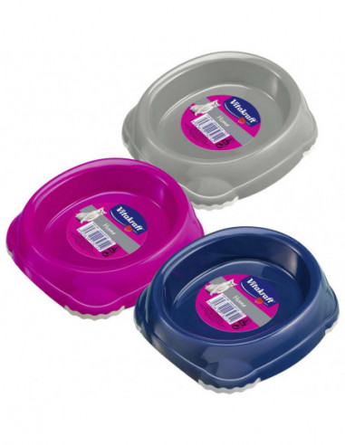 Plastic bowl-non slip,210ml,1pc,Cat