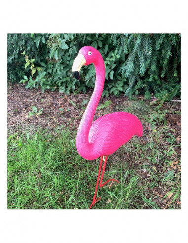 Flamingo mörkrosa 50 cm
