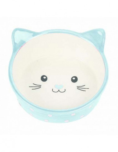Kattskålar i keramik