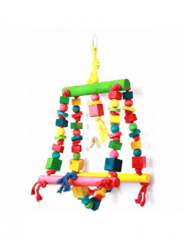 Parrot Toy Double Swing